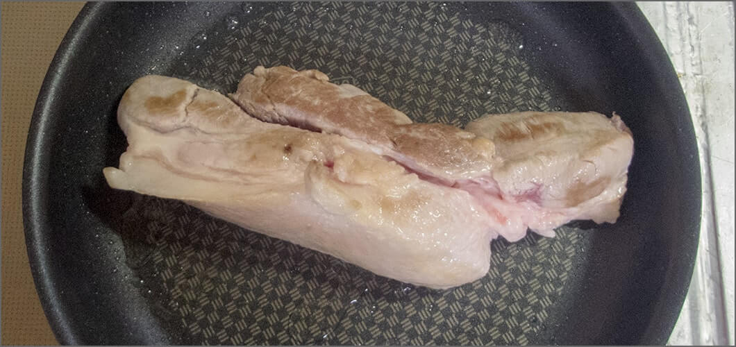 焼き色がつくぐらいでOK