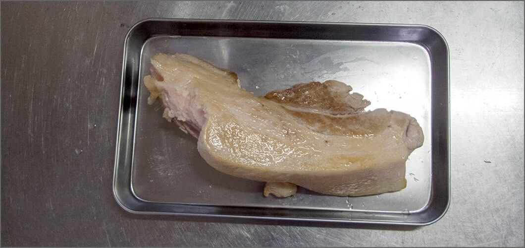 焼いたら避けておく
