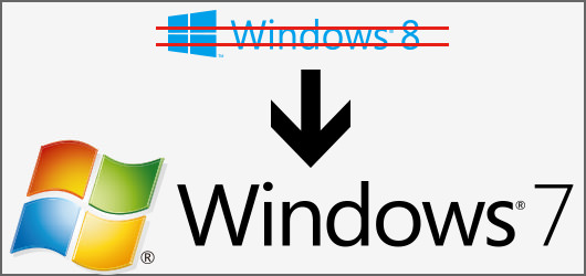 windows7に変更する方法